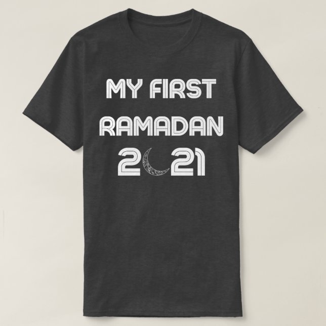 First RAMADAN Islamic Gift 2021 T-Shirt (Design Front)