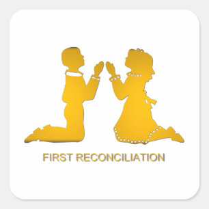 First Reconciliation Square Sticker