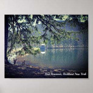 First Reservoir in Rockland County Postcard Poster