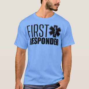 First responder Emergency Paramedic EMT Aid Helper T-Shirt