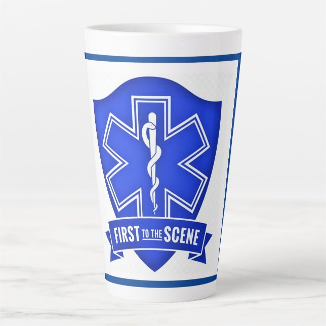 First Responder  Latte Mug (Front)
