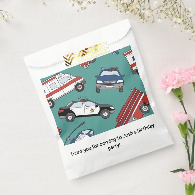 First Responder Medical Emergency Birthday Favour Bags (Sealed)