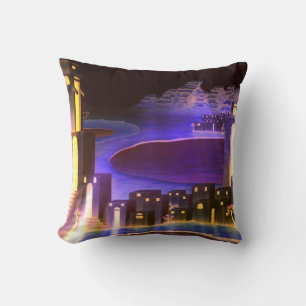 "First Revelation" - cryptic mysterious art Cushion