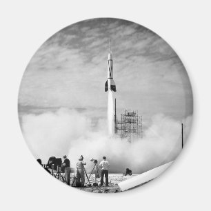 First Rocket Launch, Cape Canaveral, "Bumper 2" Magnet