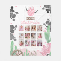 First Rodeo 1st Birthday Boho Wild West Photo Sign