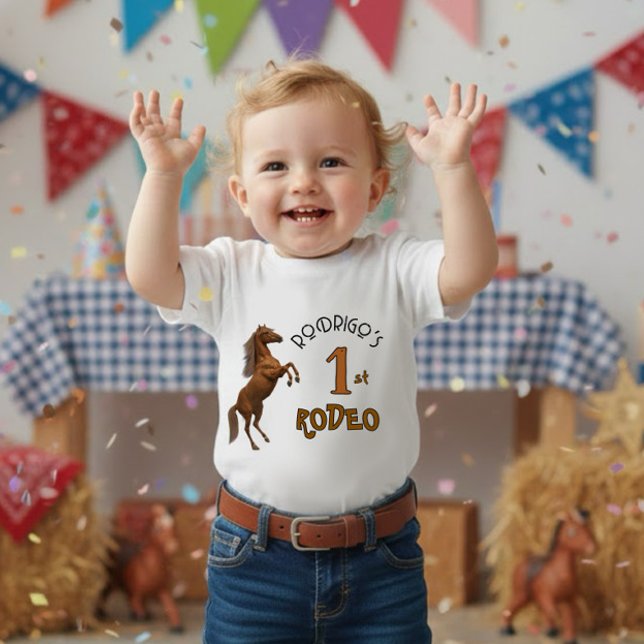 First Rodeo Baby T-Shirt (Creator Uploaded)