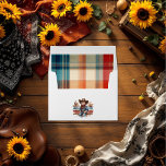 “First Rodeo” Cowboy Kid Western Birthday Envelope<br><div class="desc">Saddle up and send your party invites in style with our “First Rodeo” Cowboy Kid Western Birthday Envelope! Featuring a charming cowboy child illustration against a warm desert backdrop and a vibrant plaid liner, this envelope adds a rustic touch to any country celebration. Perfect for first birthdays, toddler rodeos, or...</div>