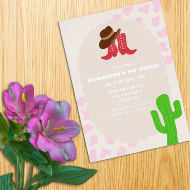 First Rodeo Girl 1st Birthday (Creator Uploaded)