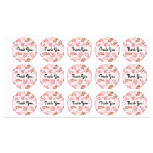 First Rodeo Girls Thank You Labels