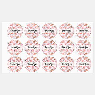 First Rodeo Girls Thank You Labels