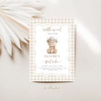 First Rodeo Invitation