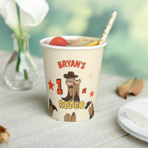 First Rodeo Paper Cups