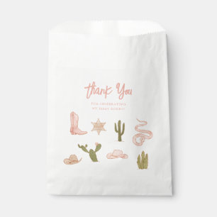 First Rodeo Pink Birthday Party Favour Bags