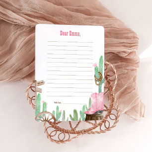 First Rodeo Pink Wild West Time Capsule Cards