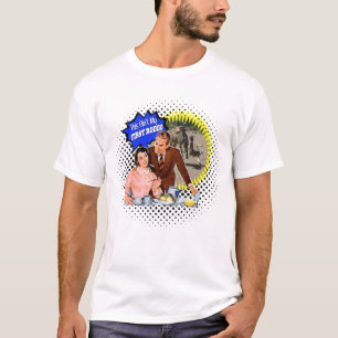First Rodeo Retro Couple Bronc Rider ( colour) T-Shirt