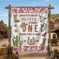 First Rodeo Western Cowgirl 1st Birthday Party