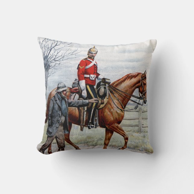 First Royal Dragoons Cushion (Front)