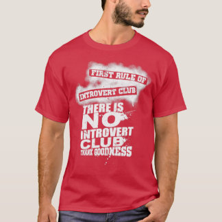 First rule of introvert club There is no introvert T-Shirt