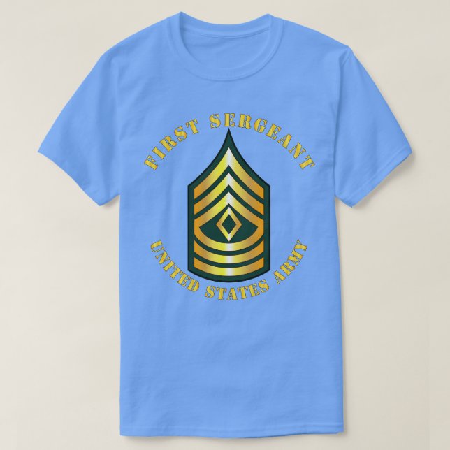 First Sergeant 1SG T-Shirt (Design Front)