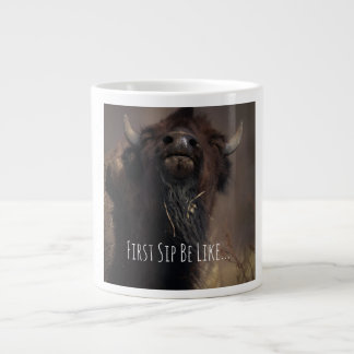 First Sip!  Large Coffee Mug