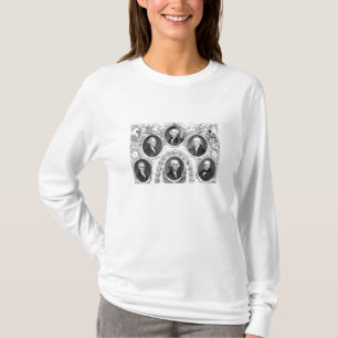 First Six U.S. Presidents T-Shirt