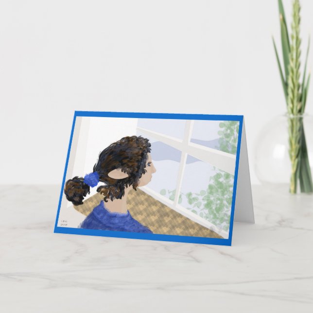 First Snow Holiday Card (Front)