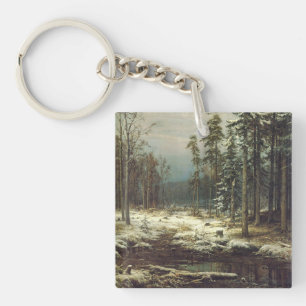 First Snow Key Ring