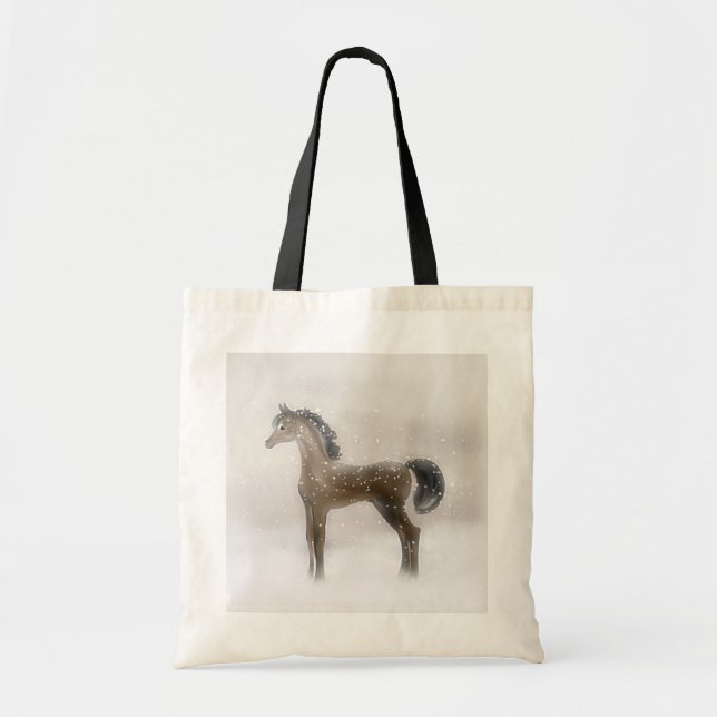"First Snow" ~ Tote Bag (Front)
