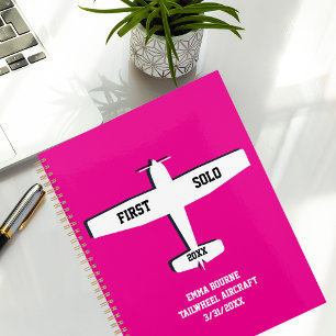 First Solo Simple Aeroplane, Personalised Photo Planner