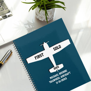 First Solo Simple Aeroplane, Personalised Photo Planner