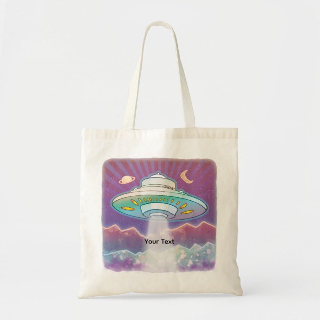 First Spaceship Tote Bag (Front)