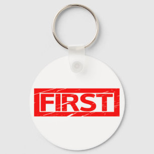 First Stamp Key Ring