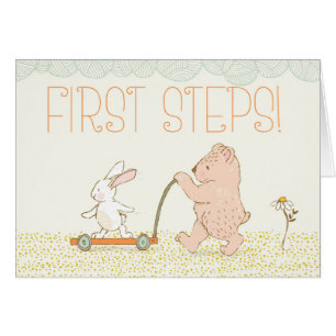 First Steps Walking Bear and Rabbit
