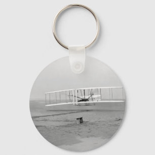 First Successful Flight of the Wright Flyer Key Ring