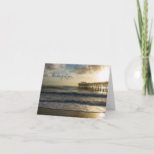 First Sunrise Glory Thinking Of You Card