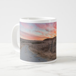 First Sunset of the Day Large Coffee Mug