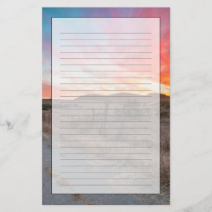 First Sunset of the Day Stationery