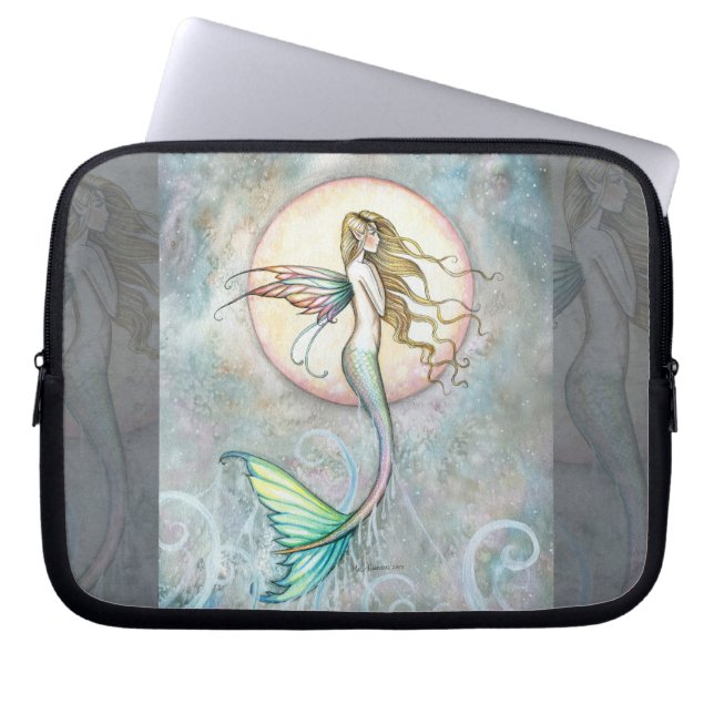 First Taste of Sky Mermaid Laptop Sleeve (Front)
