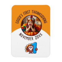 First Thanksgiving Baby Custom Photo Add Name