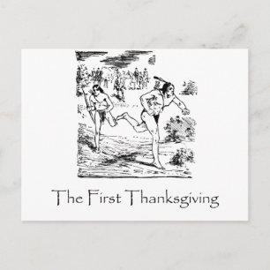 First Thanksgiving Holiday Postcard