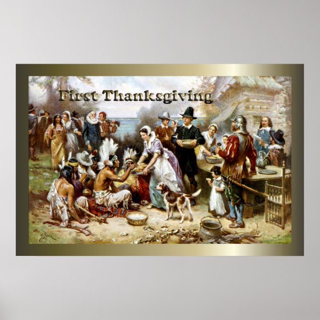 First Thanksgiving Poster (Front)