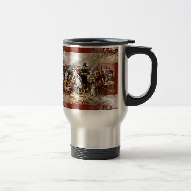 first thanksgiving travel mug (Right)