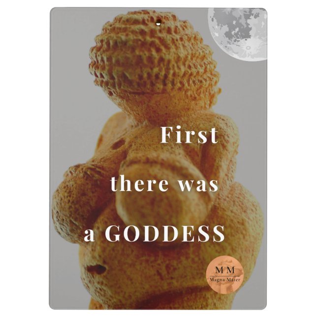 First there was a Goddess Clipboard (Back)