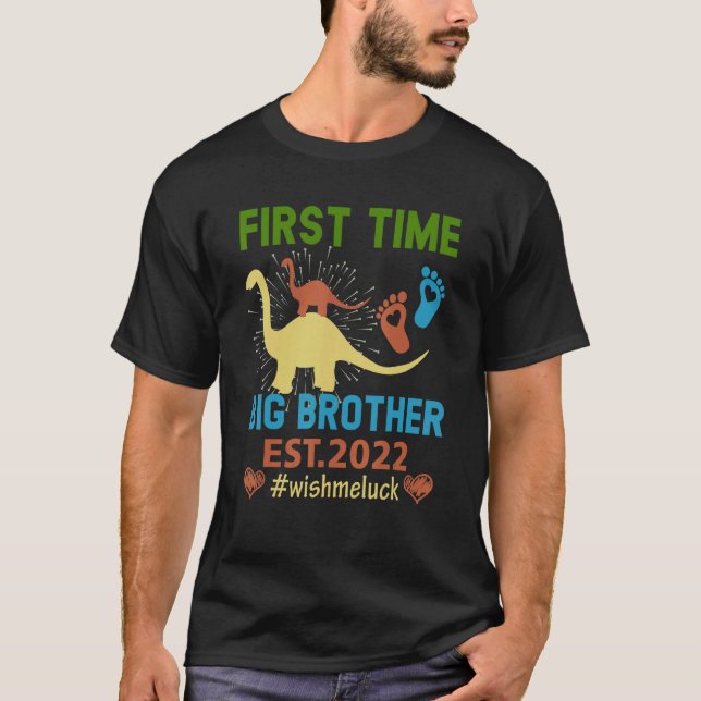 First Time Big Brother 2022 Promoted To Big Bro Di T-Shirt (Front)