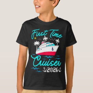 First Time Cruiser 2026 1st Cruise Vacation Family T-Shirt