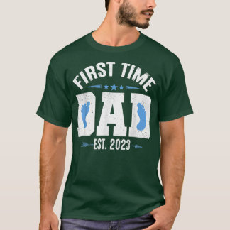 First Time Dad Est  T-Shirt