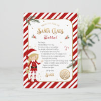 First Time Elf Arrival Welcome Letter