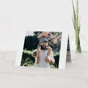 First Time Father's Day Foil Greeting Card