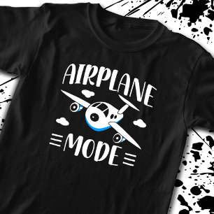 First Time Flying - Flying w/ Kids - Aeroplane Mod T-Shirt