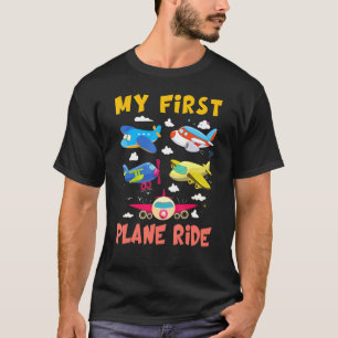 First Time Flying My First Aeroplane Ride Boys Gi T-Shirt